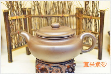Theepot Met de hand gemaakte 600ml van caterings de Antieke Bruine Yixing Zisha voor het Drinken