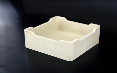 De ceramische Mullite van het de Ovendienblad van het de Industriegebruik Witte Kleur Op hoge temperatuur van Sagger