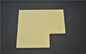 Elektrische het Sinteren Gele Kleur 100 van de Zirconiumdioxyde Ceramische Plaat * 100 * 3mm
