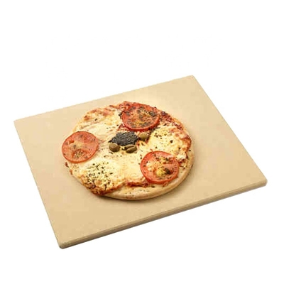Hoge duurzaamheid Ronde Cordierite Pizza Stone Achieve Restaurant Smooth