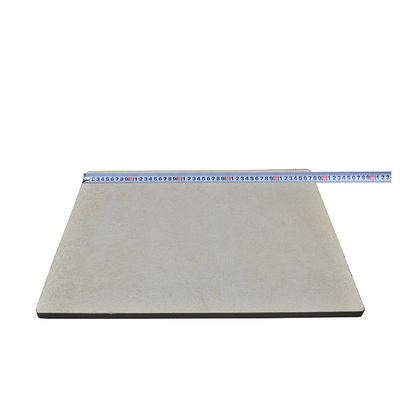 Glanzige rand Cordierite Kookplaten Hoogtemperatuurbestendige 10-30 mm Dikte