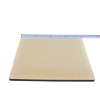 Glanzige rand Cordierite Mullite oven planken rechthoekig voor optimale prestaties