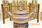 Theepot Met de hand gemaakte 600ml van caterings de Antieke Bruine Yixing Zisha voor het Drinken