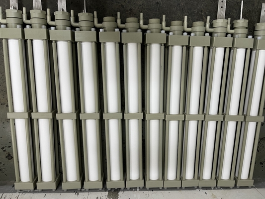 Zink-nikkellegering Anodebruik Elektrolytisch poreus keramisch membraan