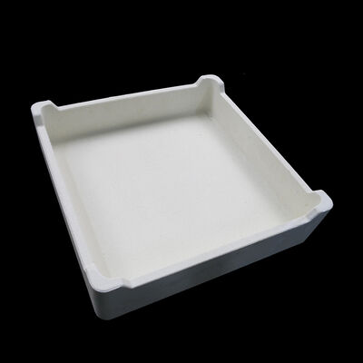 Hoogtemperatuurweerstand vuurvaste saggar samengesteld uit cordierite-mullite en hoog vochtweerstand perfect voor industriële ovens