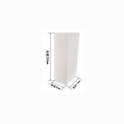 Temperatuur 1000-1550 Celsius Industriële vuurvaste bakstenen met een hoge slijtvastheid, ontworpen voor thermische isolatie