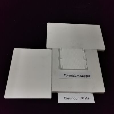 Rechthoekige Keramische Ovenplaat Ovenplank Duurzame Keramische Plaat Ontworpen voor Oven Warmtebehandelingstoepassingen