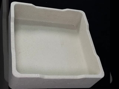 Glanzige en platte vuurvaste ovenmeubelen met hoge temperatuurkracht> 35 MPA