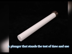 slijtvastheid industriële keramische beklede zuigers aluminiumplonser gele kleur